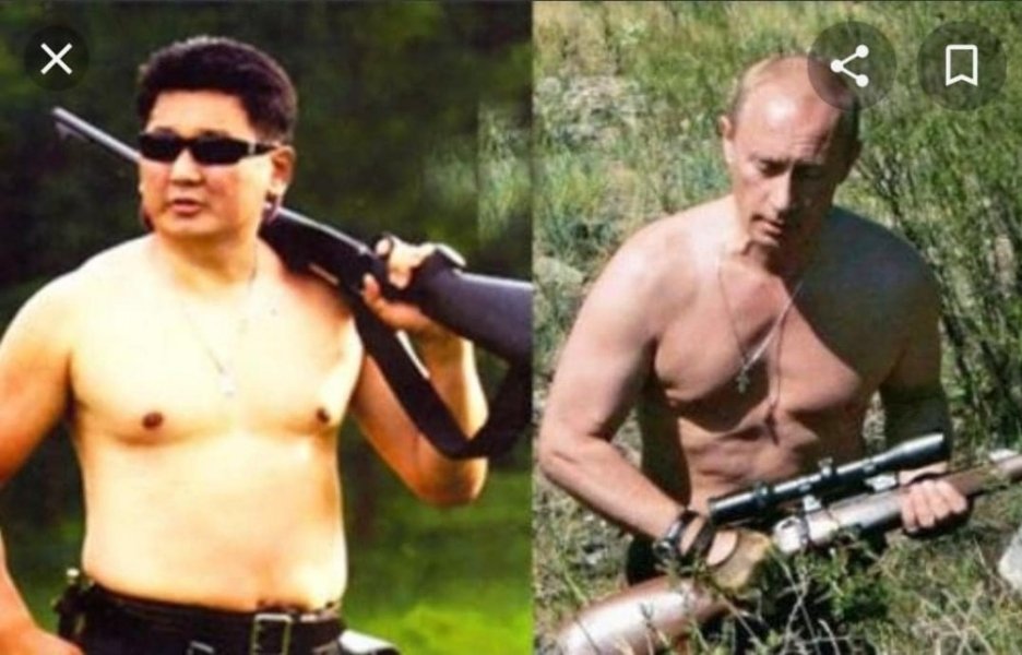 Ухнаагийн Хурэлсух, Владимир Путин